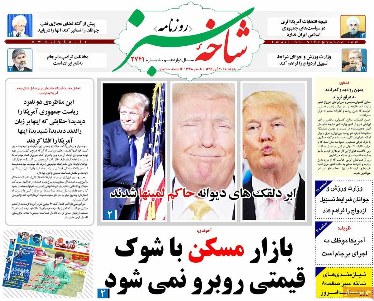 Iranian Newspapers Cover Trump’s Victory in over 150 Headlines