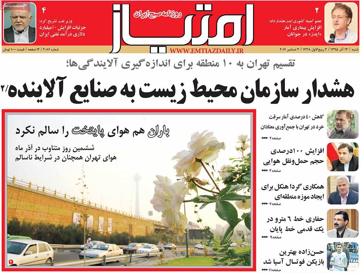 How Iranian Newspapers Covered US Senate’s Extension of Anti-Iran Sanctions