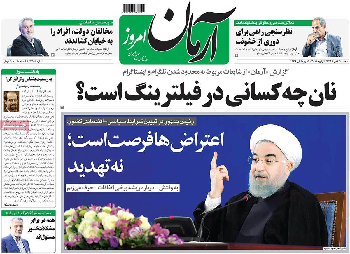 Iran Protests Still Making Headlines on January 2