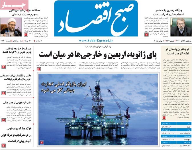 روزنامه صبح اقتصادی : منتشر یا به روزرسانی نشده است.